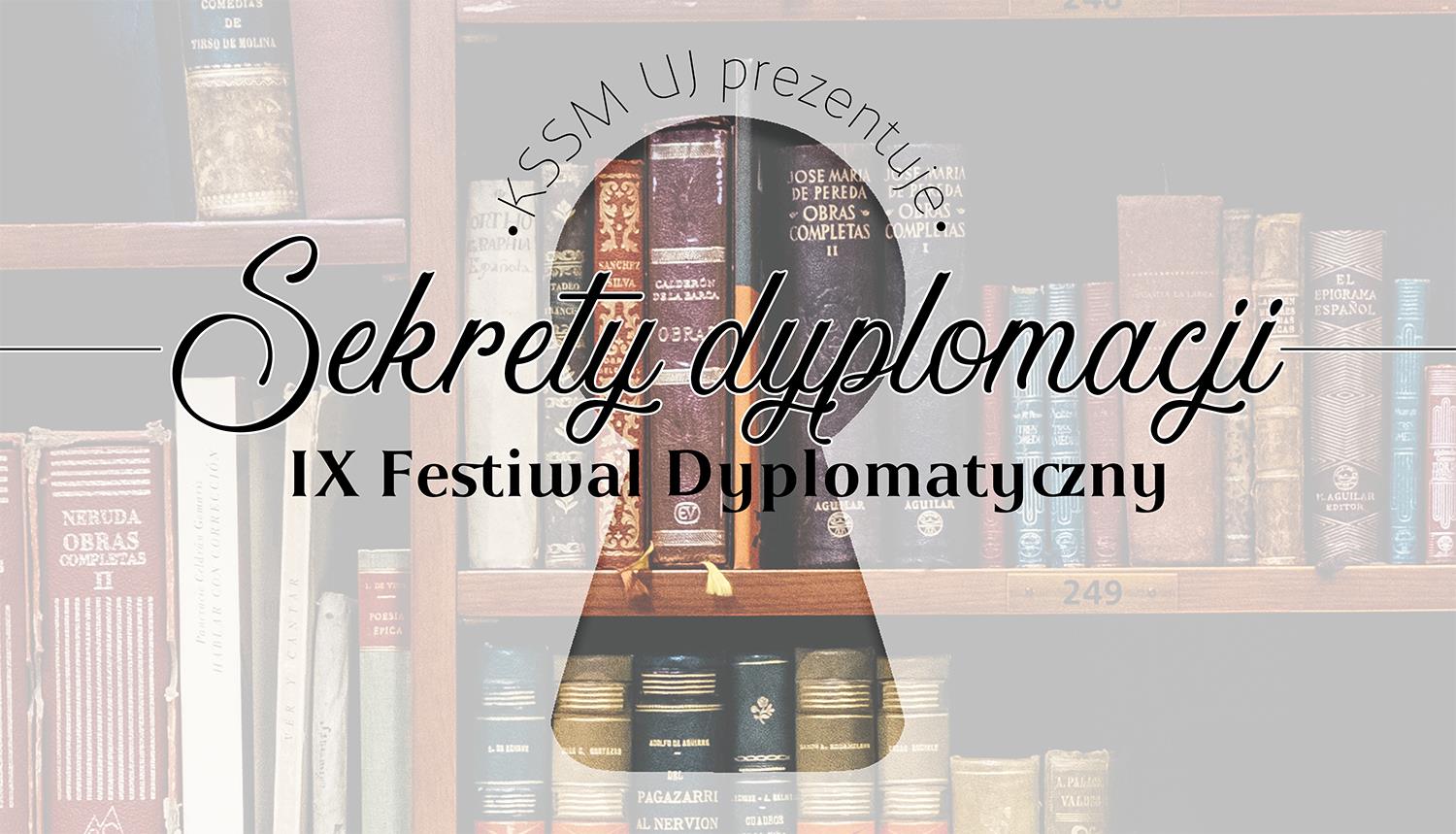 Grafika główna promująca dziewiąty festiwal dyplomatyczny